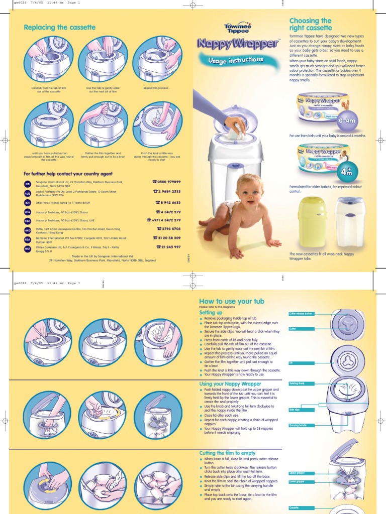 Nappy Wrapper Tub PDF