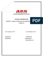 PGDM I SEMESTER Assignment Discusses Recent Developments and Pros/Cons of Emerging IoT Technologies