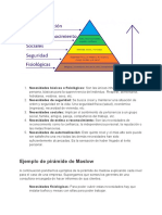 Piramide Maslow