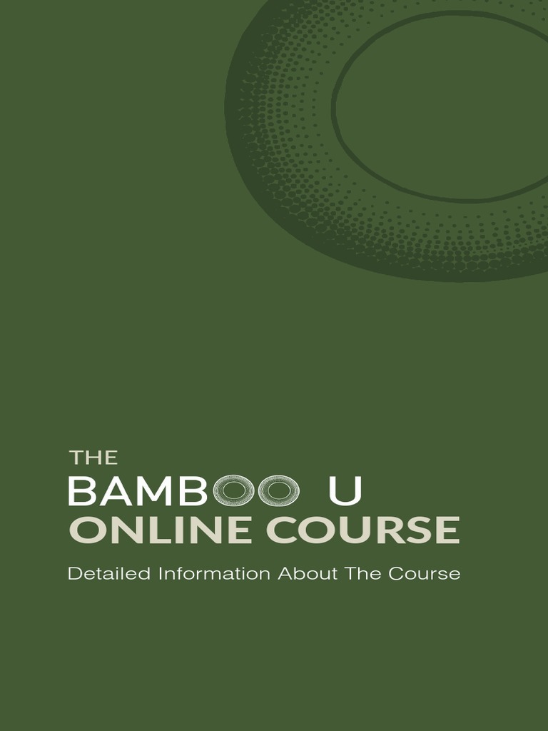 Bamboo U: Online Course Overview | PDF | Art