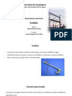 Cálculo de Fusibles para Cuchillas Desconectadoras A 15kV