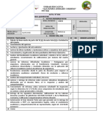 Acta de Junta de Curso Segundo Quimestre