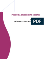 Pesquisas em Ciencias Sociais Unidade III