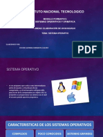 Presentación Sistema Operativo