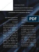 Justificaciones y Argumentos para La Enseñanza Artística en El Uruguay