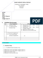 Instrumen Supervisi Kepala Sekolah