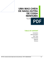 Uma Mao Cheia de Nada Outra de Coisa Nenhuma PDF Aws Compress