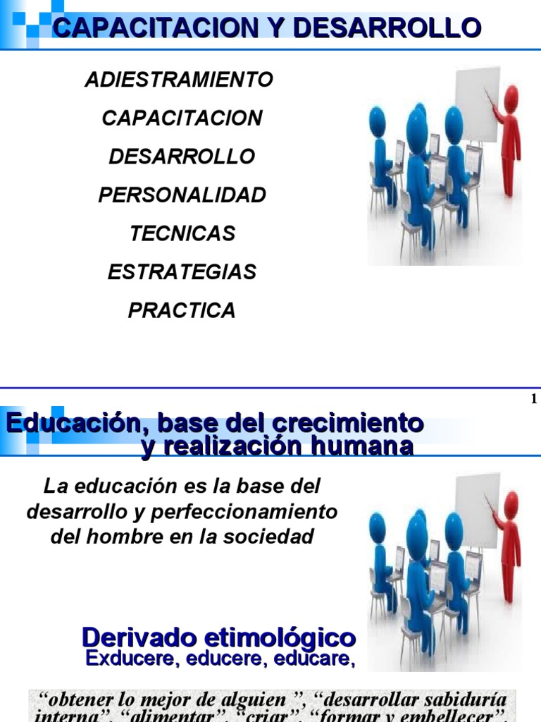 Capacitación y Desarrollo Integral del Personal | PDF | Gestión de ...