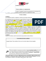 S01-s1-Material. Texto Académico y La Argumentación Resuelto