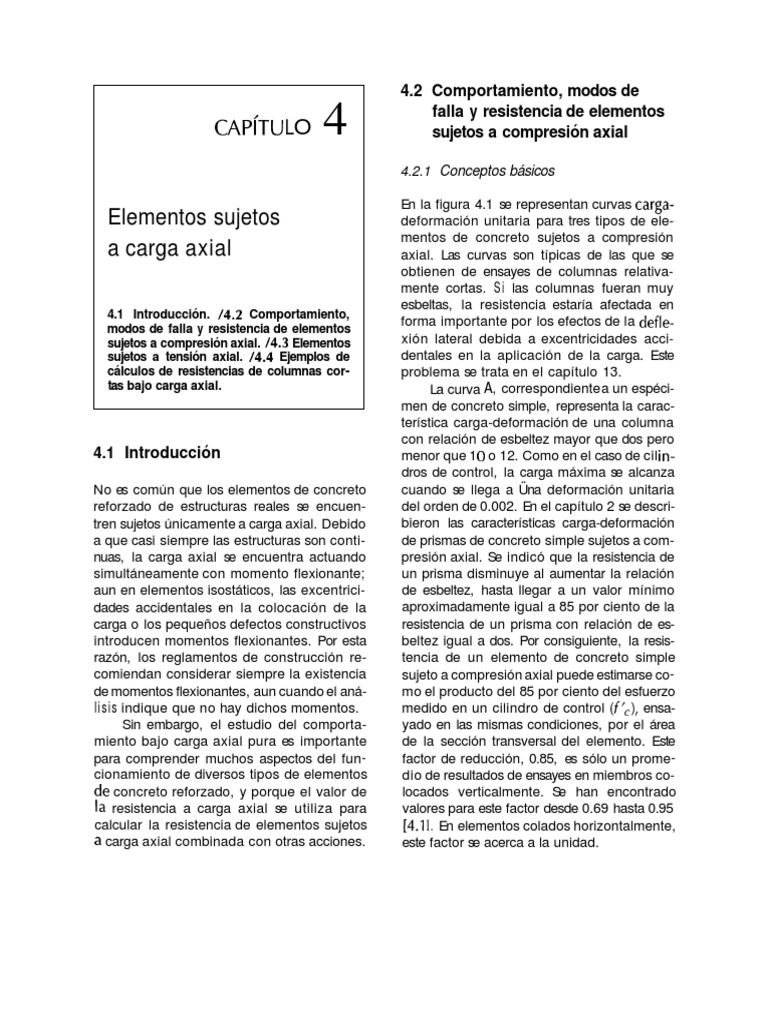 Cap 4 aspectos fundamentales del concreto reforzado gonzales cuevas 66