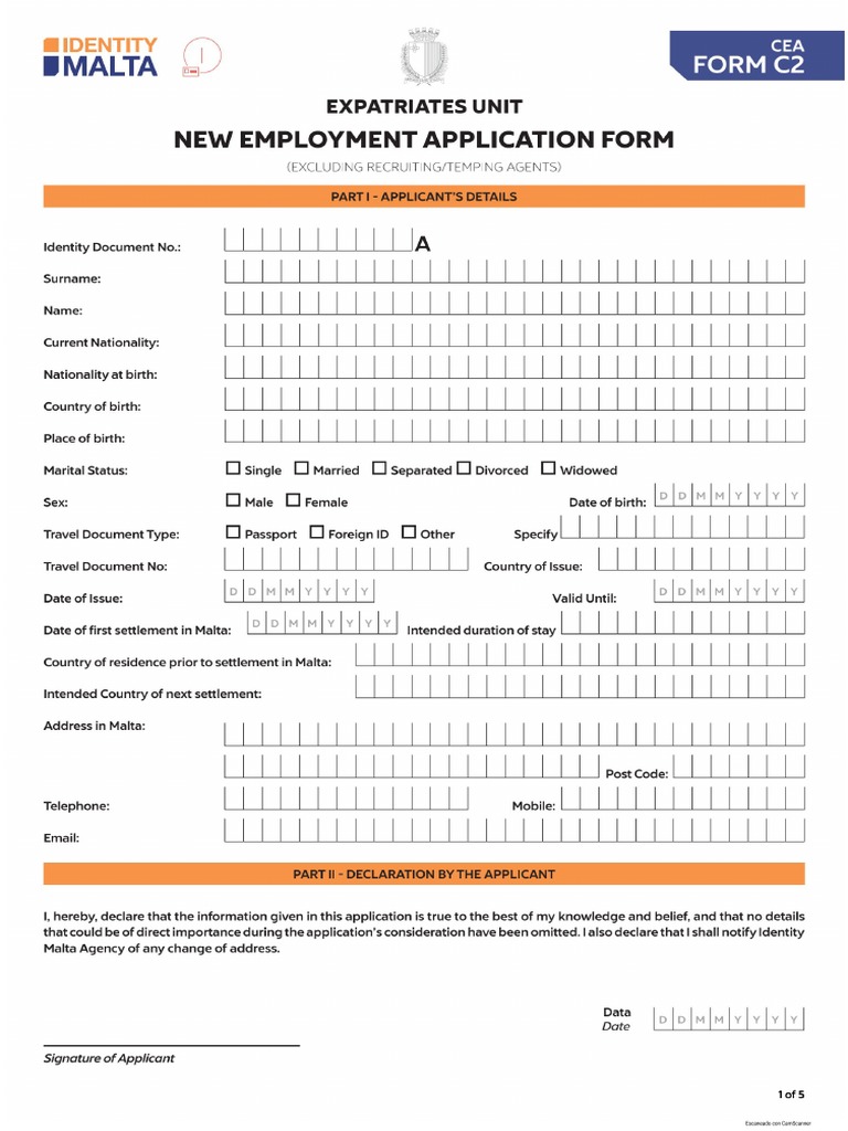 CEA Form C2 2 | PDF