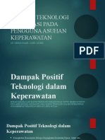 Dampak Teknologi Informasi Pada Pengguna Asuhan Keperawatan