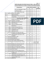 Annual Stock Taking Board For The Year of 2010 - 2011 List of Maj Med Eqpt-Held by Echs Polyclinic (Type-D) Nagapattinam