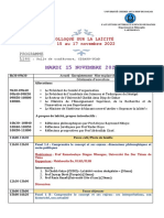 Programme colloque 