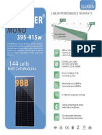 LUXEN SERIES 3 158.75 144cells 395-415w MONOFACIAL