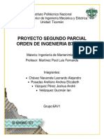 Proyecto Segundo Parcial Orden de Ingenieria B727-200