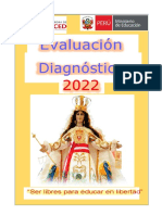 Evaluación Diagnostica 4° Sec