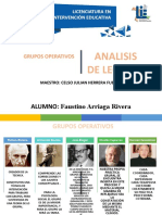 Análisis de los grupos operativos