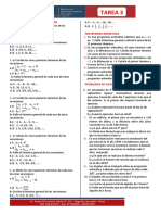 Progresiones numéricas: aritméticas y geométricas