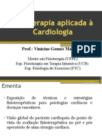 AULA 1 - Clinica Cardiologica em Fisioterapia - Introdução - Fisioterapia Aplicada À Cardiologia