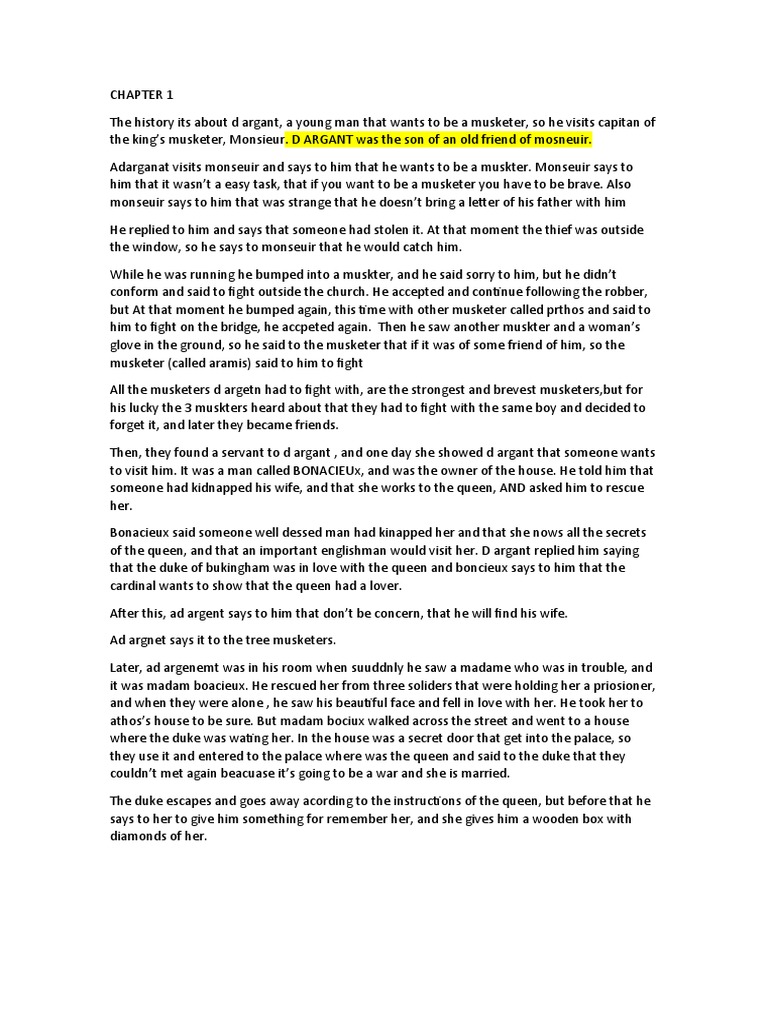 The Three Musketeers PDF