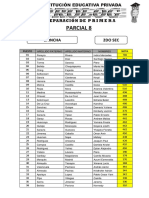 Parcial 8: Chincha 2do Sec