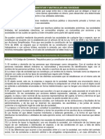 Como Constituir Y Matricular Una Sociedad: Requisitos Del Documentos de Constitucion