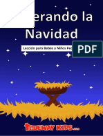 01 - Esperando La Navidad Lección para Bebé