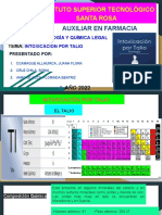 Intoxicacion Por Talio Grupo 2