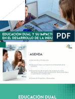 Webinar - Educación Dual y Su Impacto en El Desarrollo de La Industria