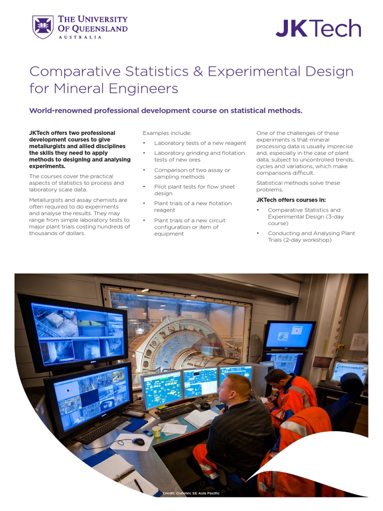 JKTech Brochure - Statistics Training (July2020) FINAL | PDF