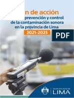 Plan de Accion y Control Sonora en La Provincia de Lima