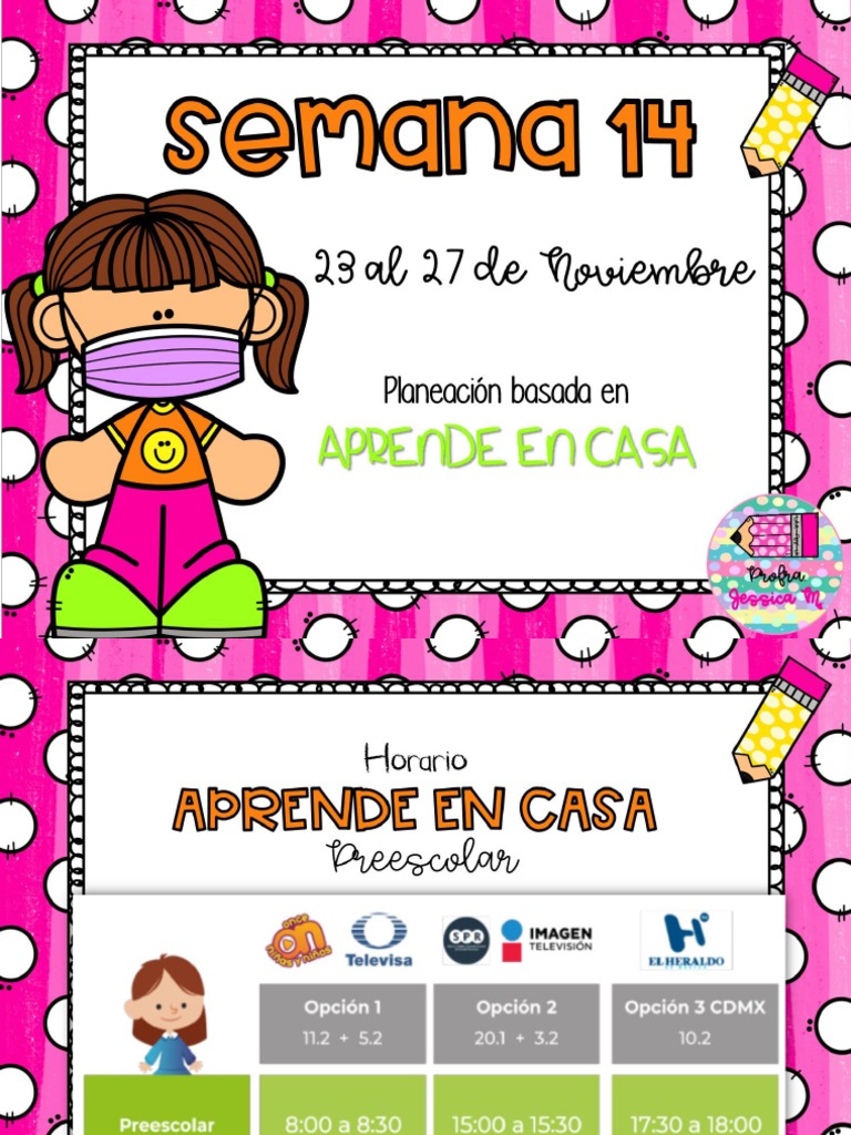 Actividades educativas del 23 al 27 de noviembre | PDF | Aprendizaje ...