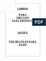 Canciones Para Organo Nuevas