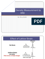 Dislocation Density