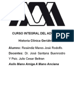 Historia Clinica Geriatrica