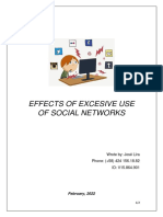 Effects of Excesive Social Networks - Jose Lira
