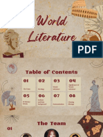 GROUP 1 - World Literature