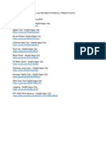 Updated-Video References REVISED PFT