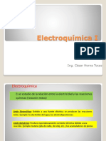 Electroquimica I Cesar Horna 25 de Marzo 2022
