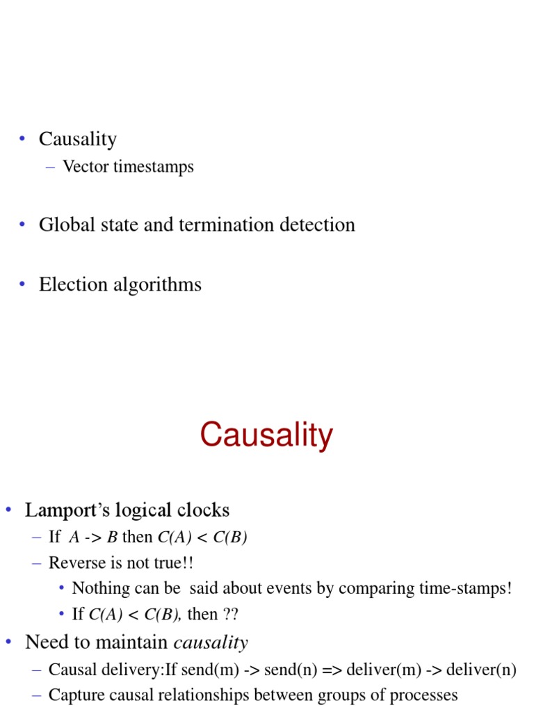 Vector Clock PDF Concurrent Computing Computing