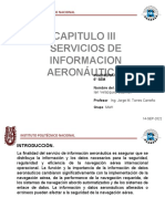 Resumen Capitulo Iii Servicios de Informacion Aeronautica