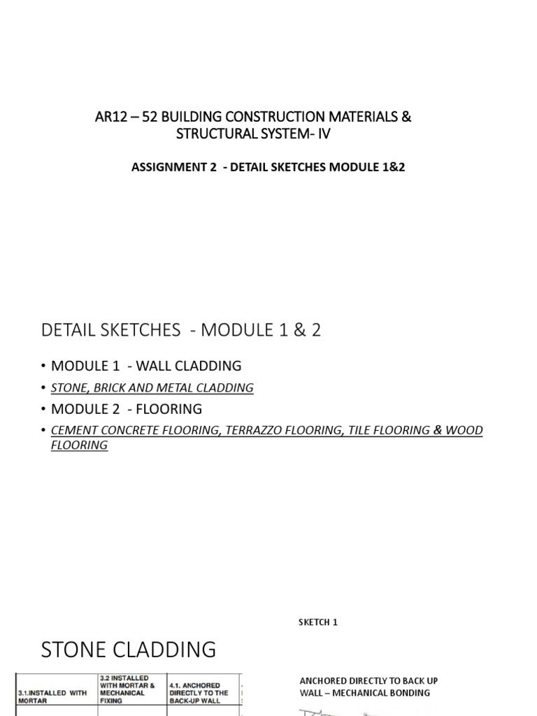 Detail Construction Drawings PDF Flooring Concrete