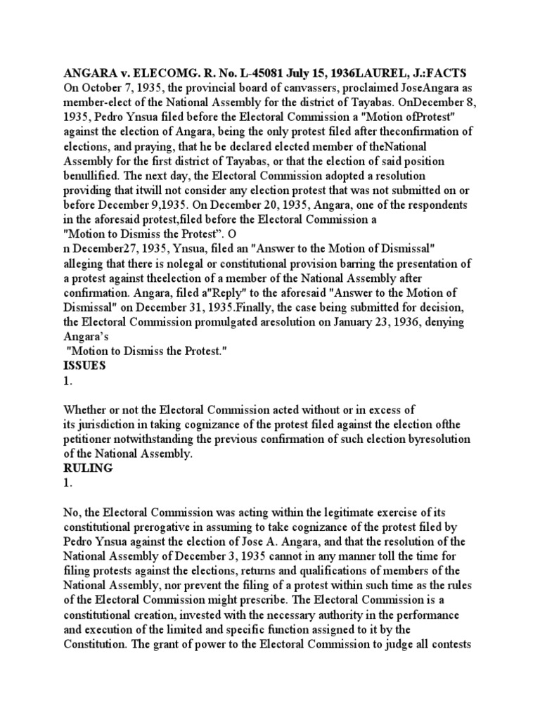 6 Separation of Powers | PDF
