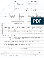 Alternating Current Notes