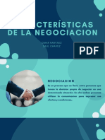 Características de La Negociación