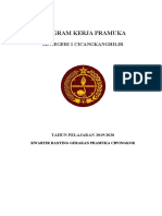 Program Kerja Pramuka 2018-2019