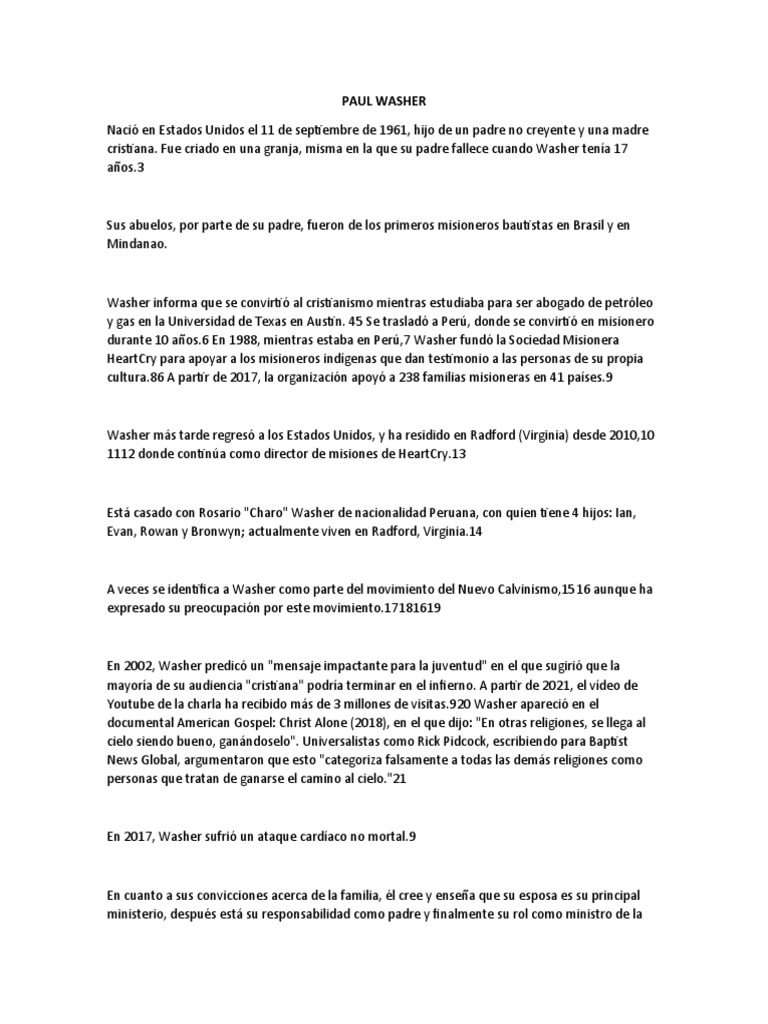 Paul Washer PDF