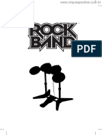(Cliqueapostilas - Com.br) Bateria Da Rock Band
