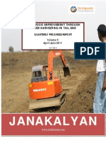 Livelihood Improvement of tail end farmers through water harvesting - Final Report Janakalyan Volume V
